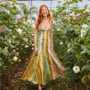 FARM Rio Vibrant Floral Maxi Dress